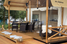 Marina Glamping Nová Živohošť 6L Stany Safari Loft