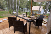 Marina Glamping Nová Živohošť 6L Stany Safari Loft