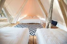 Marina Glamping Nová Živohošť 4L stany BELL