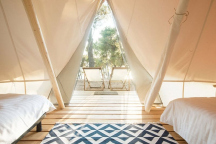 Marina Glamping Nová Živohošť 4L stany BELL