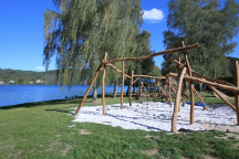 Marina Glamping Nová Živohošť hřiště u vody