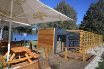 Marina Glamping Nová Živohošť občerstvení u vody