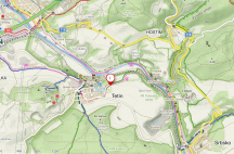 Stellplatz Tetín  