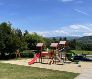 Karavan Kemp Zlosin Dětské hřiště Hrad Zlosin