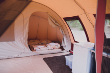 Camp Dolce ***  4-6L rodinné stany pronájem