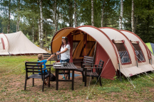Camp Dolce ***  4-6L rodinné stany pronájem