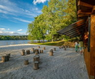 Marina Glamping Nová Živohošť občerstvení u vody