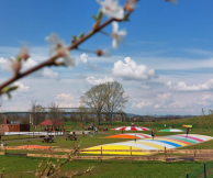 Trampolínové centrum v Zooparku Zelčín IV