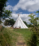 Glamp U Rozmařilého námořníka Ylva 6L Teepee 50m2