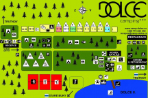 Camp Dolce *** plánek