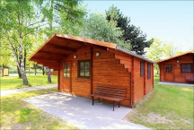 Autocamp Mělník 10x 2-4L bungalov, sprchový kout, WC, TV, kuchyňka,  základní nádobí, lednice