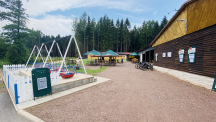 Chatový areál Zděřina Restaurace - venkovní posezení