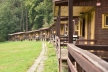 Kemp Ranč Bystřička 4L chatky, kemp 1