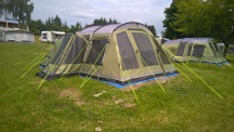 Autocamping Rozkoš  vybavené rodinné 4L stany