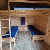 Resort pod Landštejnem  Čtyřlůžkové chaty