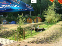 Kemp Pod mostem Zvíkovec 2L chatky