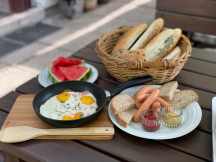Camping Matyáš restaurace snídaně