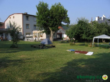 Penzion a camp Drops budova a kemp
