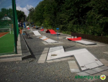 Sportovně relaxační centrum Na Skalkách Minigolf a víceúčelové hřiště