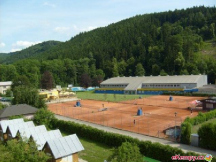 Camping Mlýn Boskovice Areál lázně, hřiště, kemp