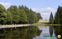 Kemp Vyskytná Přírodní koupaliště u kempu