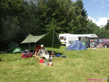 Camp Javořice - turistatek Camp Javořice - pohoda pod stanem
