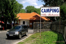 Camp Villa Bohemia vjezd