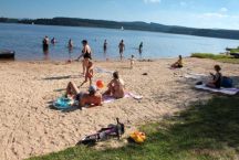 Autocamp Jenišov - Lipno vlastní pláž