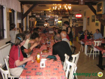 autokemp-ubytovna SK Mšeno Večer jsme strávený v restauraci