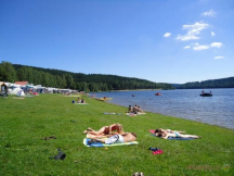 Camping Resort Frymburk beach