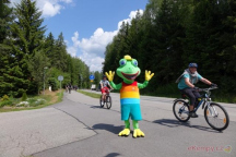 Camping Resort Frymburk Cyklostezka přímo okolo kempu