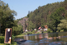 Tábořiště u včelky - zátoka - začátek tábořiště