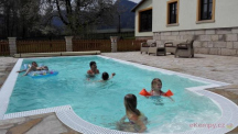 Camping Božanov v kempu je bazén