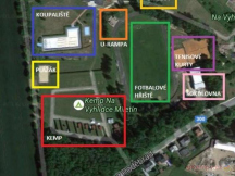Autokemp Na Vyhlídce Celý areál