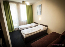 Rekreační areál Sázavský ostrov Hotel pokoje