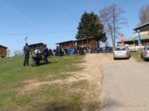 RS VALCHA u Počátek akce motorkáři
