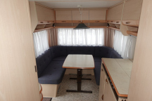 Lesní tábořiště Nebřich 4L karavan pronájem