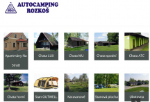 Autocamping Rozkoš  ubytování