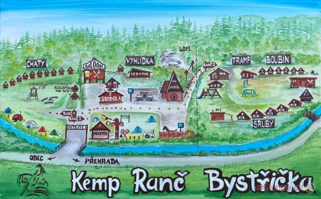 Kemp Ranč Bystřička 