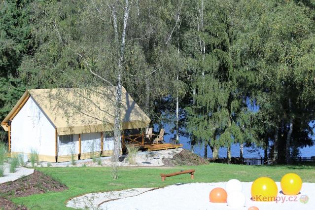 Marina Glamping Nová Živohošť stany k pronájmu