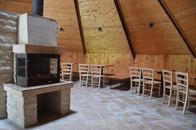 Kemp Stříbrný rybník pronájem Teepee