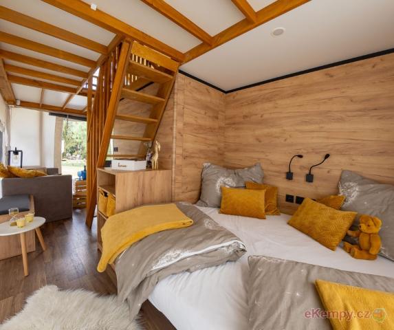 Marina Glamping Nová Živohošť vybavené  Glampingové stany