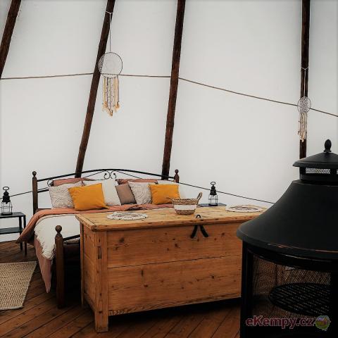 Glamp U Rozmařilého námořníka Ylva 6L Teepee 50m2