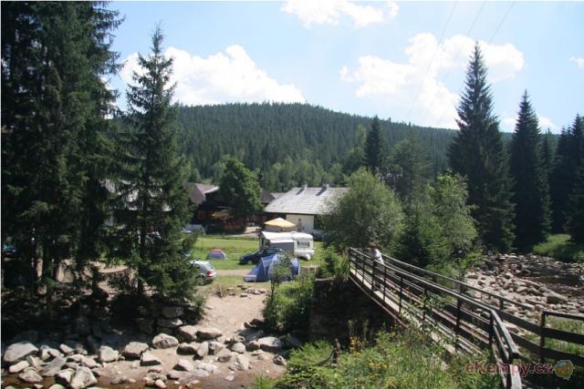 Autocamping Antýgl cesta ke kempu