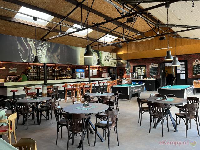 Chatový areál Zděřina Interiér Restaurace