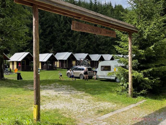 Sport & Relax areál Bozeňov Vjezd do kempu