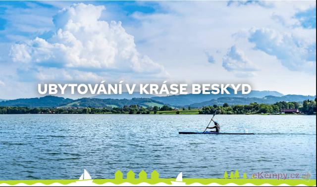 Chatová osada Olešná přehrada Olešná 200m