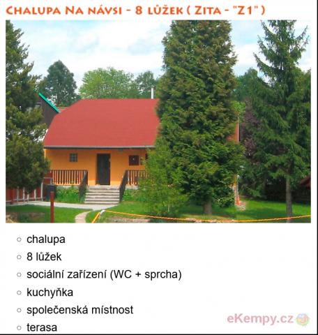 Chaty Zvůle 