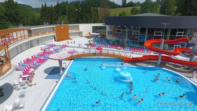 Rekreační areál Losinka Aquapark Velké Losiny