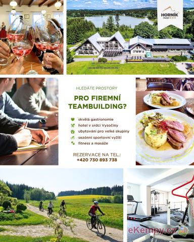 Camping u hotelu Horník  